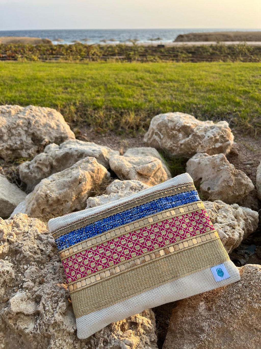 skaraBe Statement Clutch - Modell Pink Royal Glow #2