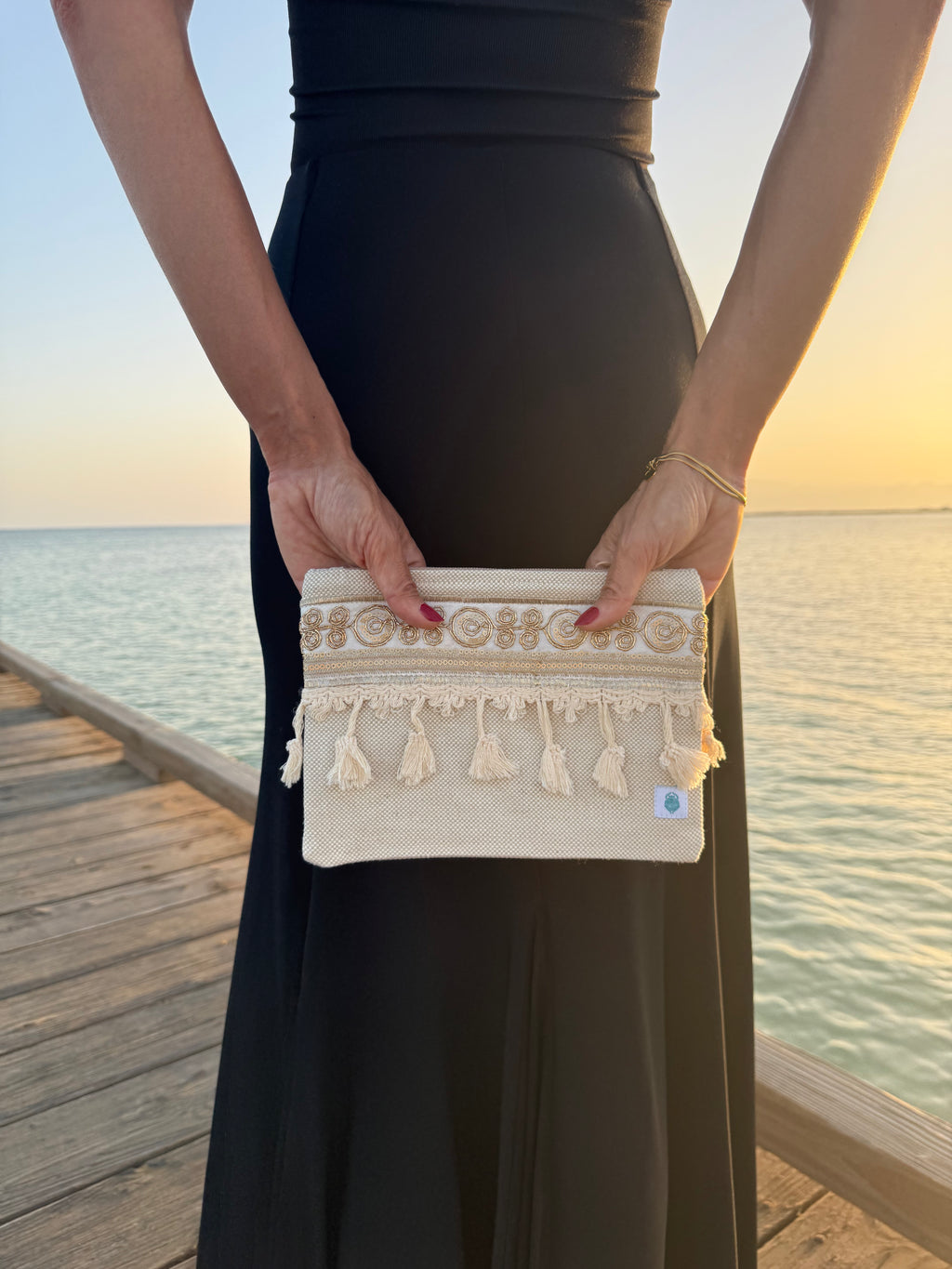 skaraBe Statement Clutch - Modell Boho Festival