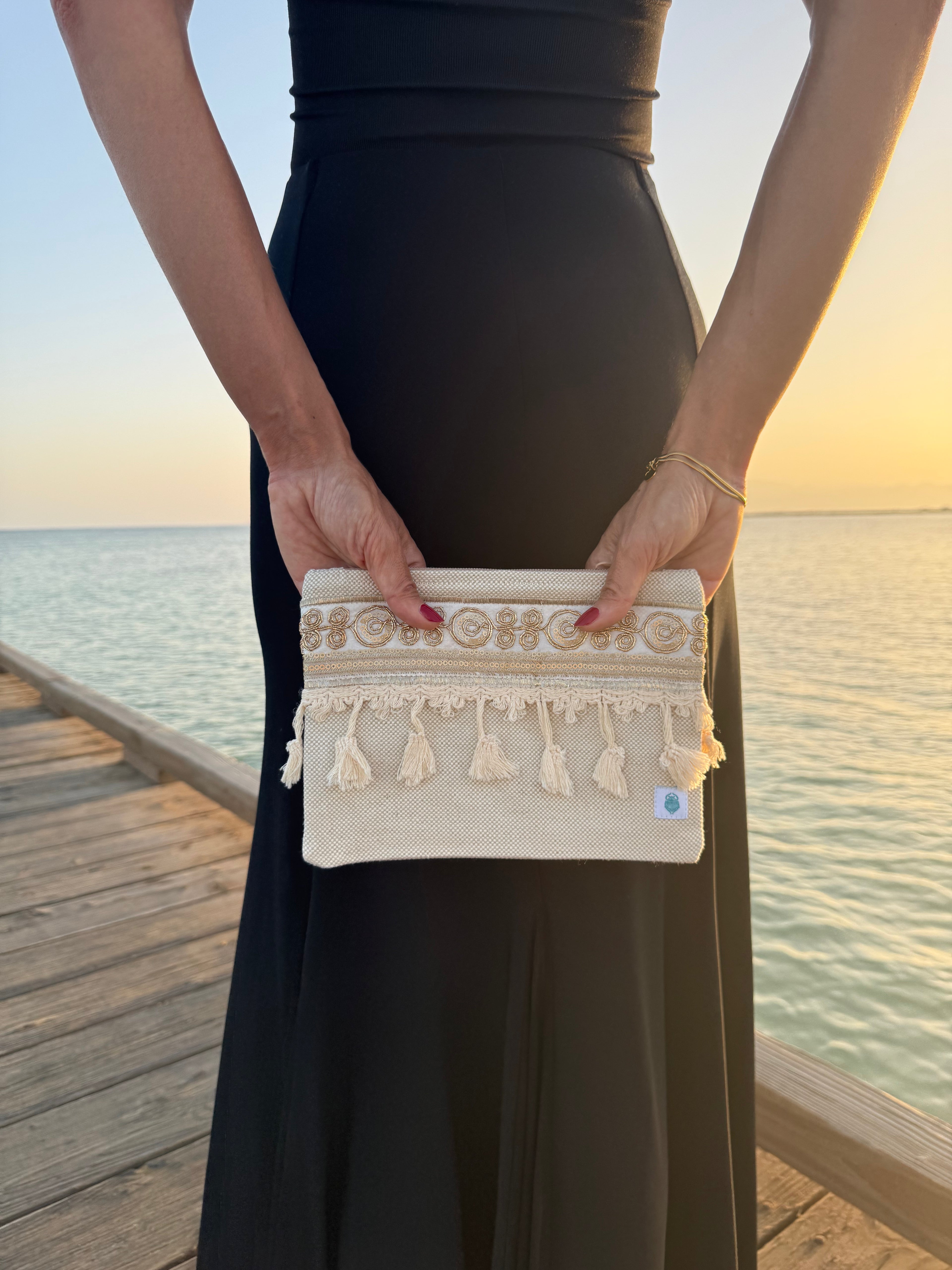 skaraBe Statement Clutch - Modell Boho Festival