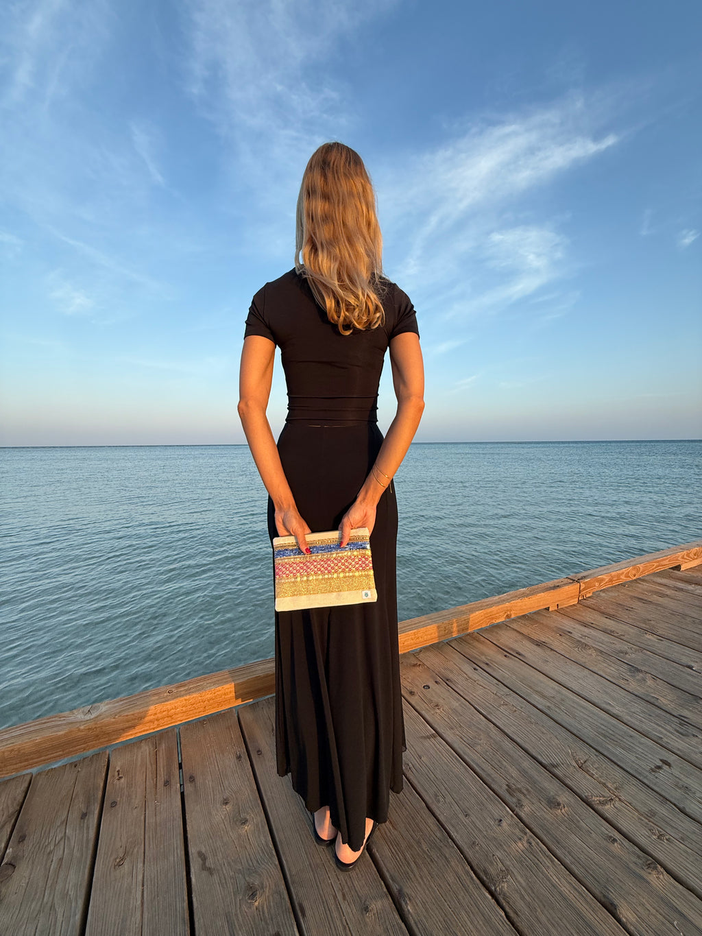 skaraBe Statement Clutch - Modell Pink Royal Glow #2