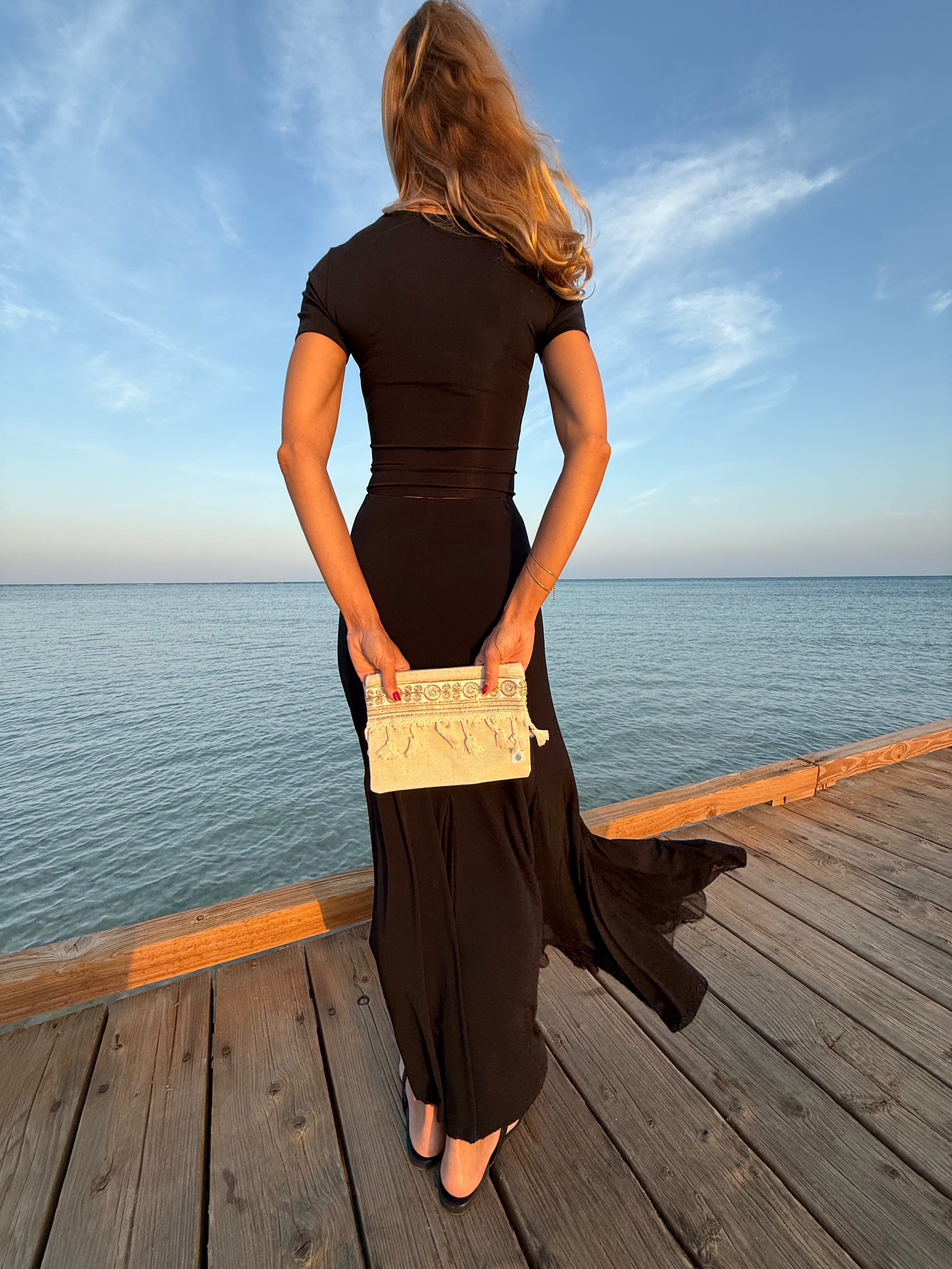 skaraBe Statement Clutch - Modell Boho Festival