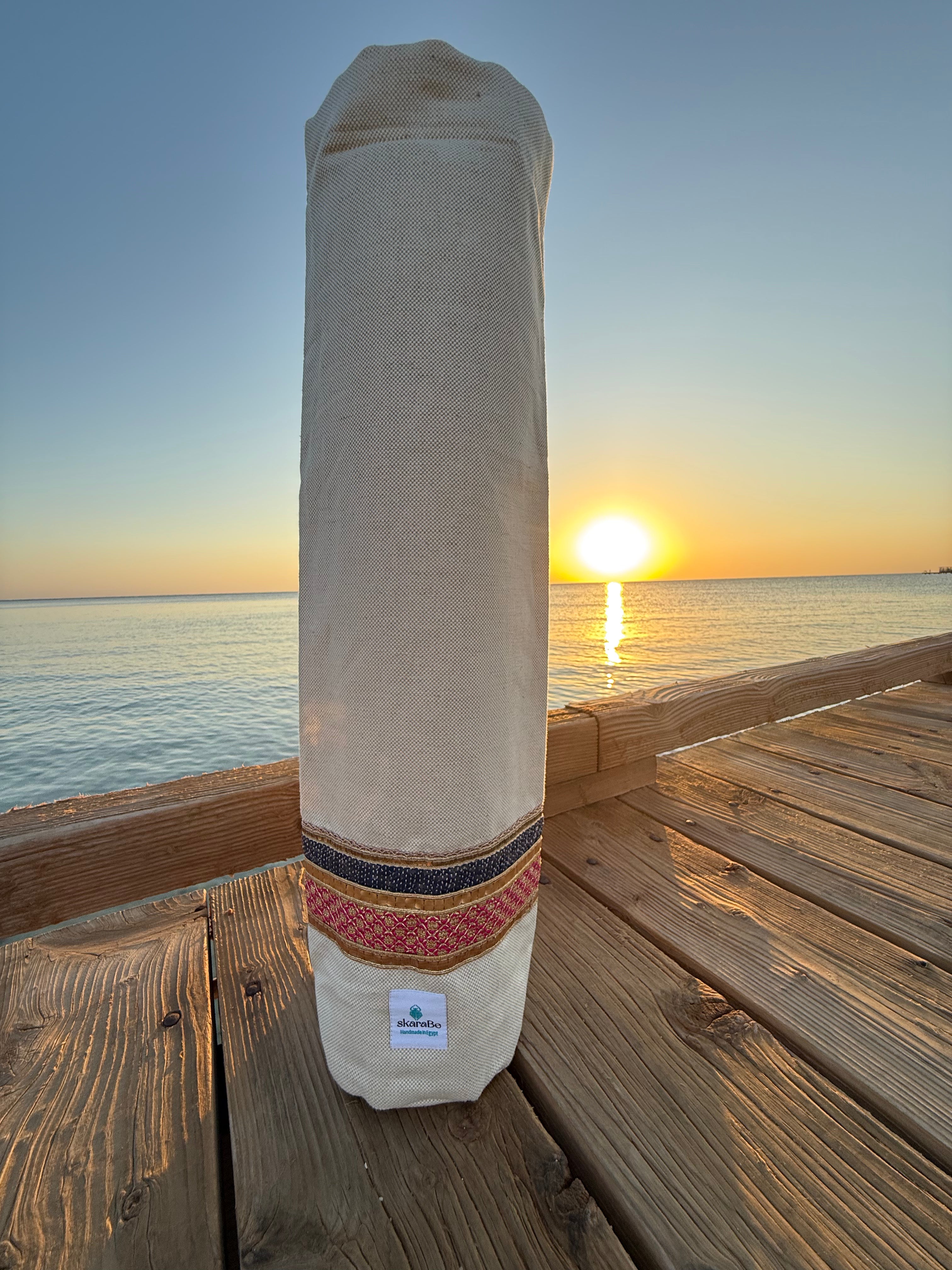 skaraBe Sunrise Yoga Bag - Modell Pink Royal Glow #1