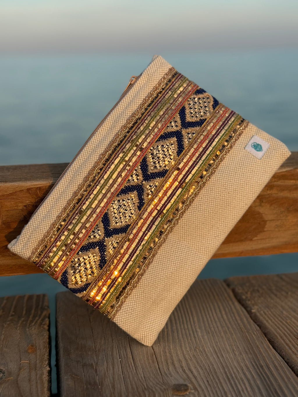 skaraBe Statement Clutch - Modell Luna Bay