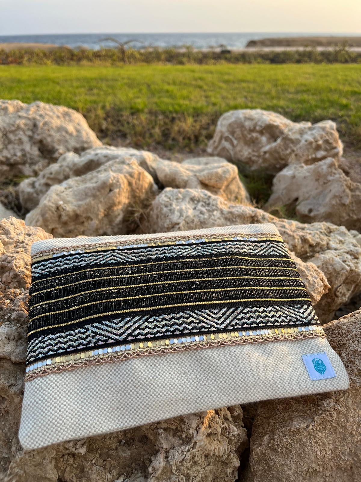 skaraBe Statement Clutch - Modell Nile Glam